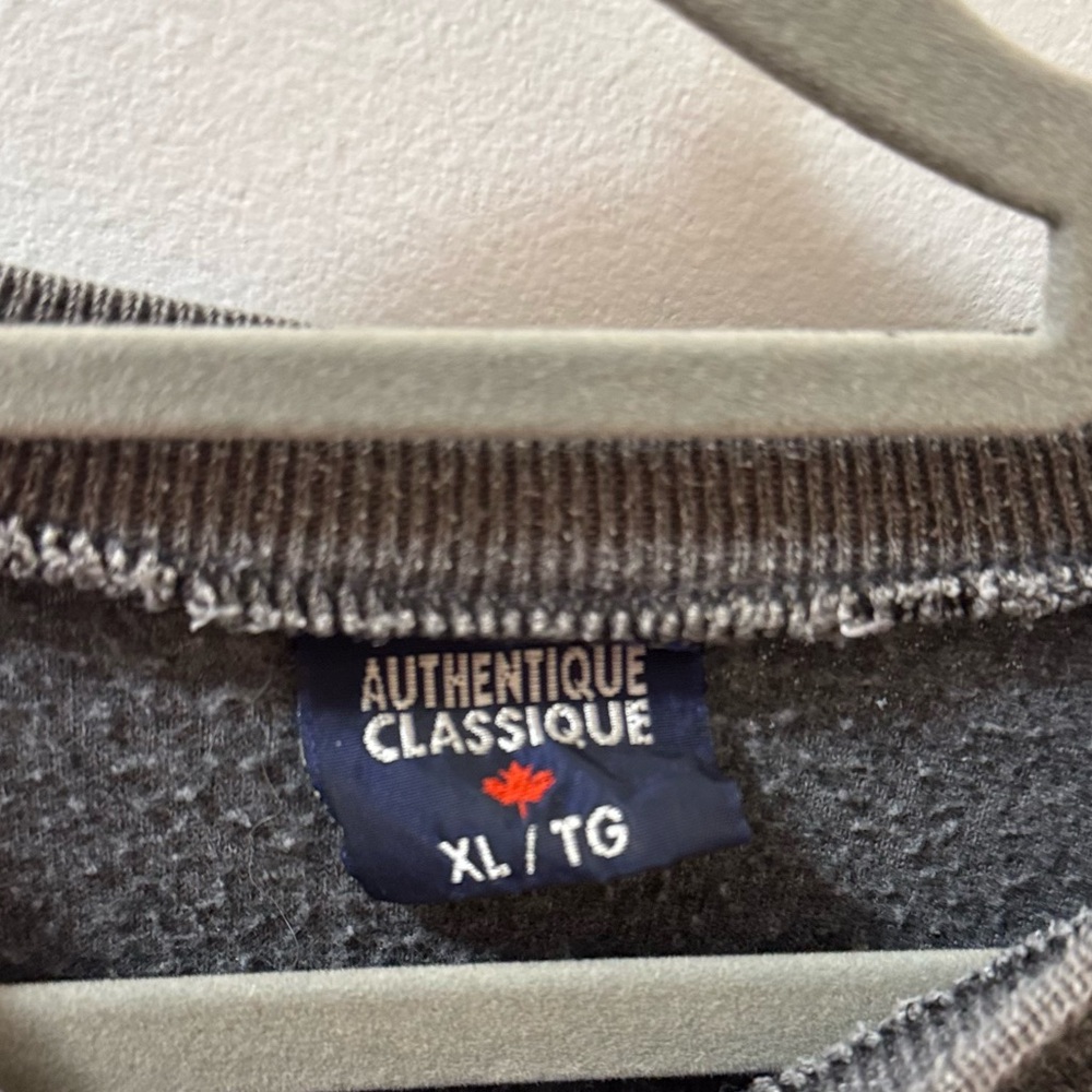 Tommy Hilfiger Charcoal Crewneck Sweater - Picture 3 of 3
